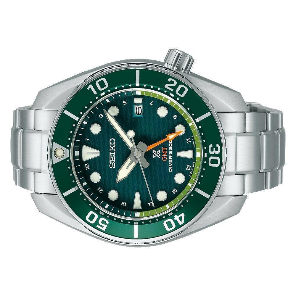 Seiko Prospex Sumo Diver GMT Solar Men's Watch SFK003