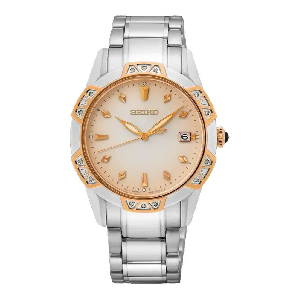 Seiko Diamond Quartz Women's Watch SKK730