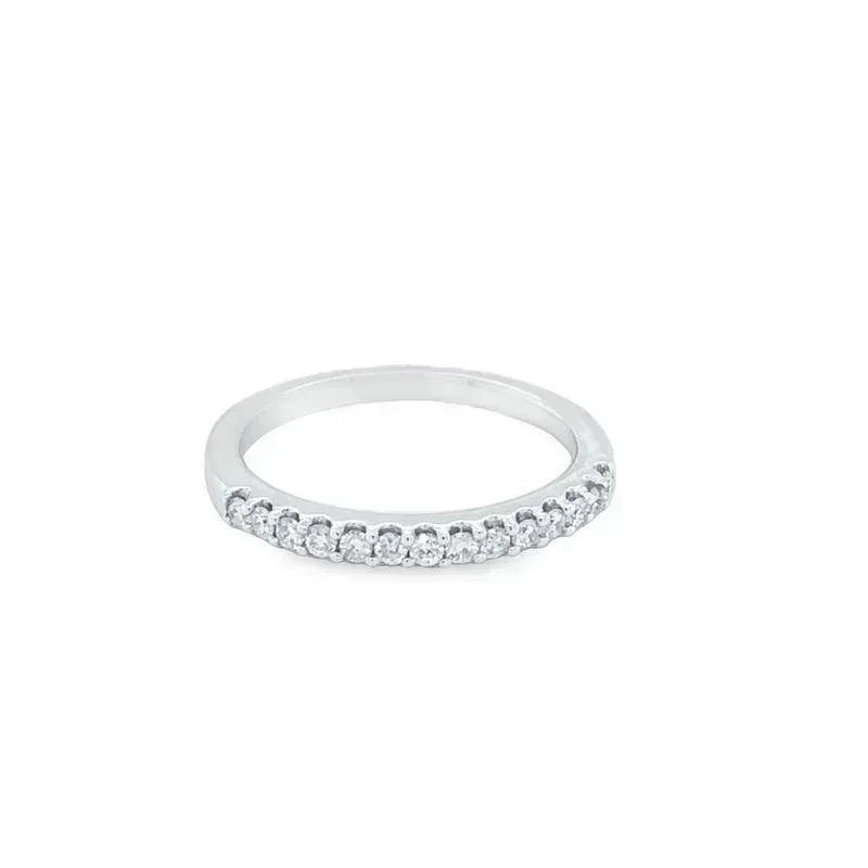 14k White Gold 1.50TDW Diamond Solitaire With Halo and Sides Diamonds Wedding Set
