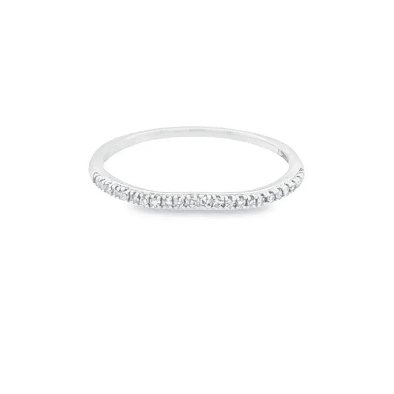 10K White Gold 0.25TDW Diamond Round Halo Wedding Set