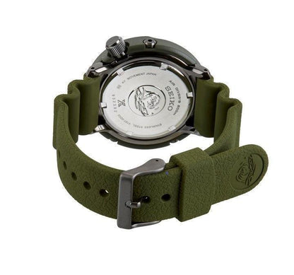 Seiko Prospex Street Sports Solar Diver's 200M Green Dial Men's Watch SNE535P1