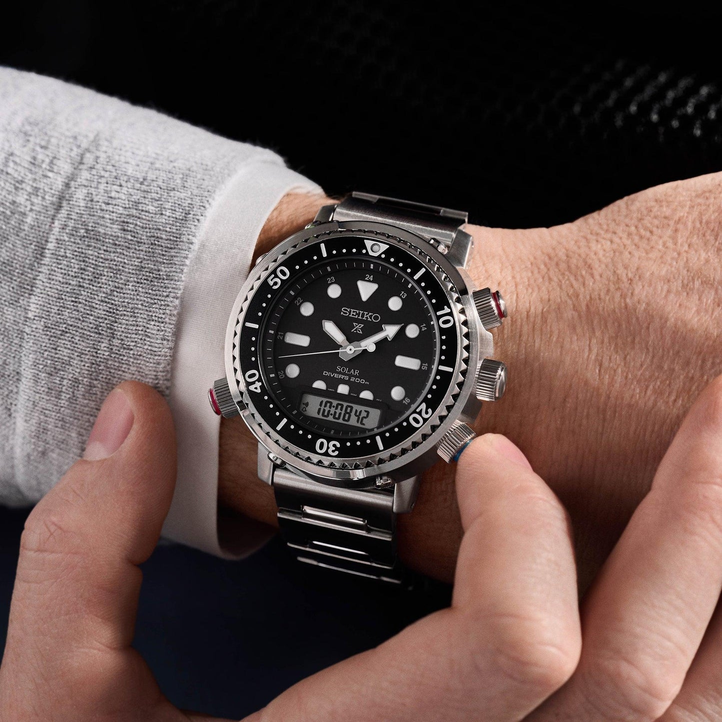 Seiko Prospex Sea Solar Mens Watch SNJ033
