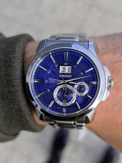 Seiko Premier Kinetic Mens Watch SNP161P1