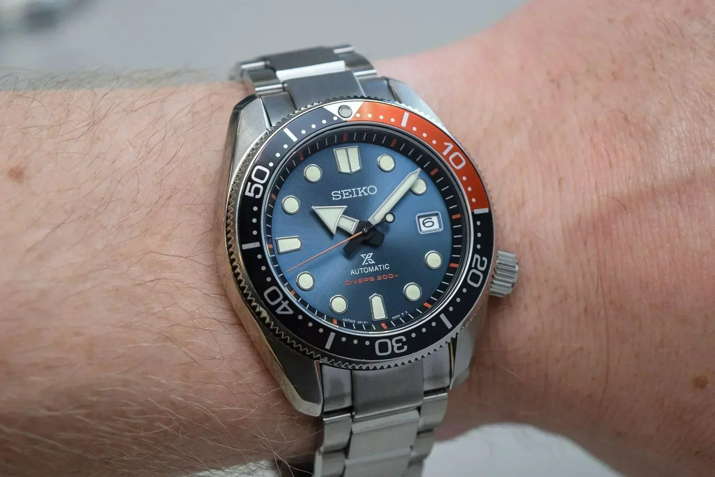 Seiko Prospex Twilight Blue Special Edition Automatic Diver Men's Watch SPB097J1