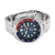 Seiko Prospex Automatic Diver Silvertone Blue Bezel Men's Watch SRPA21K1