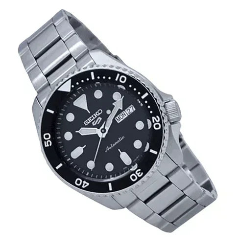 Seiko 5 Sports Automatic Black Dial Men's Watch SRPD55K1