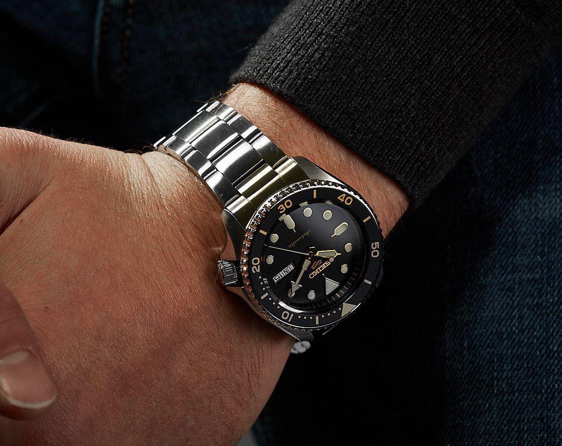 Seiko 5 Sports Automatic Black Dial Men's Watch SRPD57K1