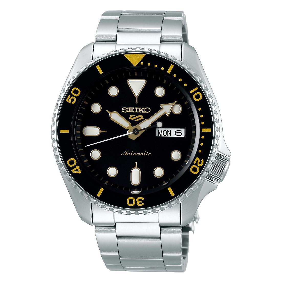 Seiko 5 gold on sale silver