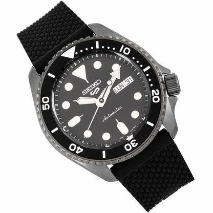 Seiko 5 Sports Automatic Black Dial Men's Watch SRPD65K2