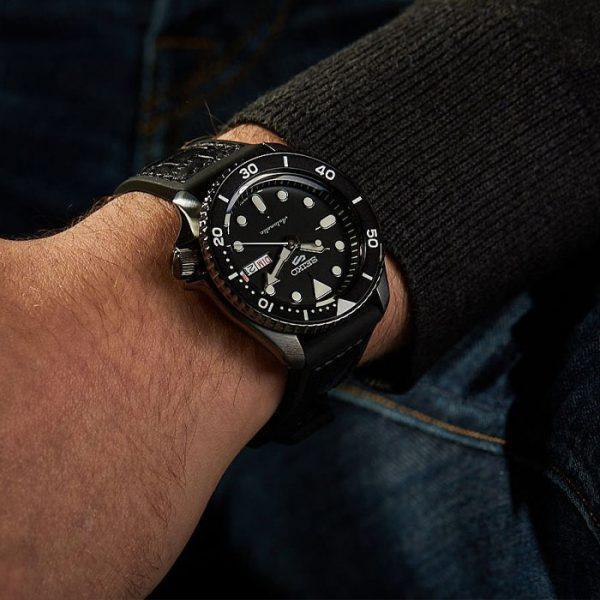Seiko 5 Sports Automatic Black Dial Men's Watch SRPD65K3