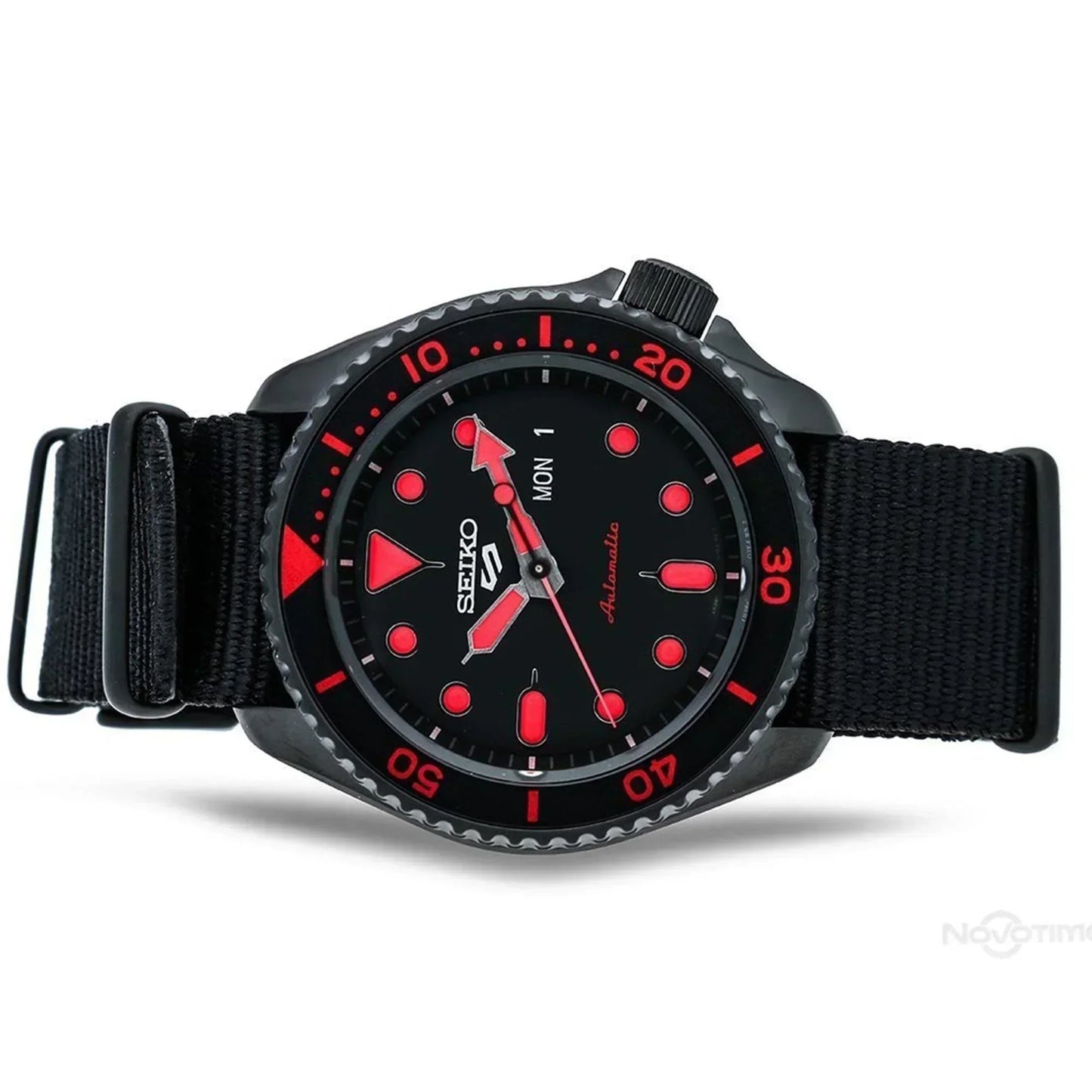 Seiko 5 Sports Automatic Black Dial Men's Watch SRPD83K1