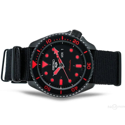 Seiko 5 Sports Automatic Black Dial Men's Watch SRPD83K1