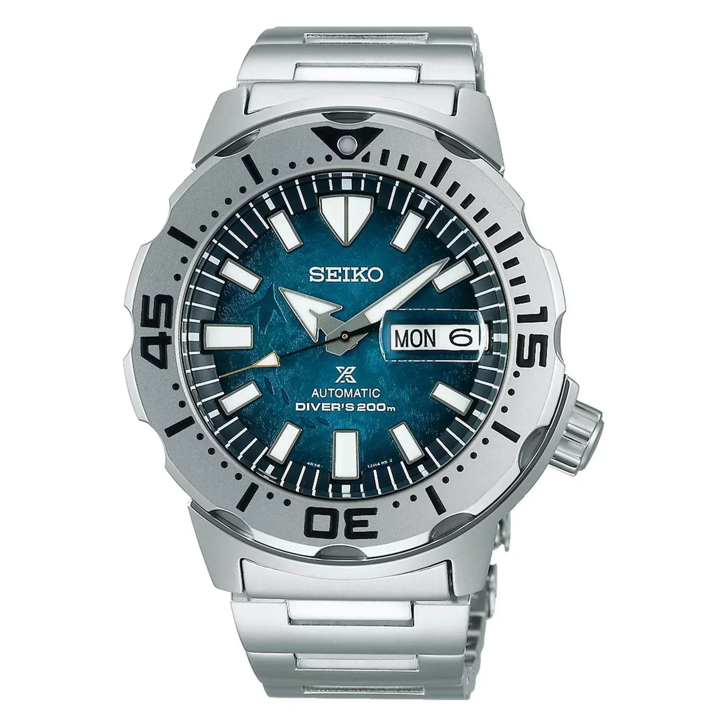 Seiko Prospex Antarctica Monster ‘Save The Ocean’ Automatic Men's Watch SRPH75K1