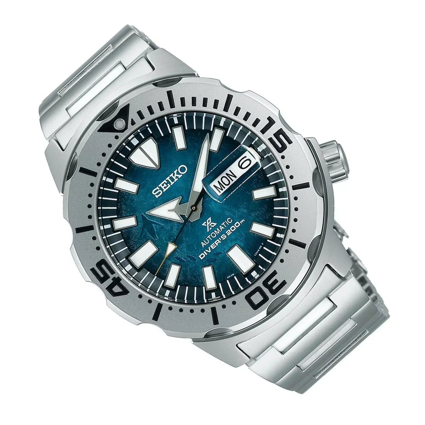 Seiko Prospex Antarctica Monster ‘Save The Ocean’ Automatic Men's Watch SRPH75K1