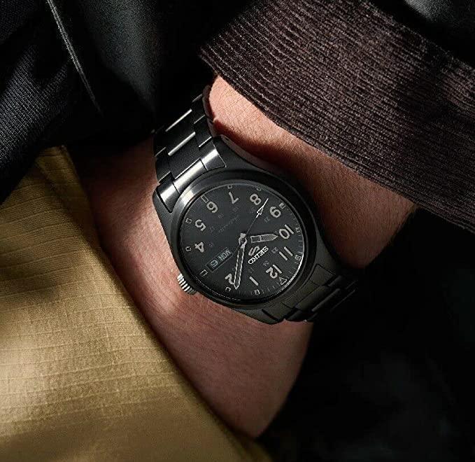 Seiko 5 Sports Stealth Automatic Mens Watch SRPJ09K1