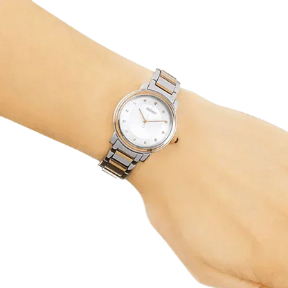 Seiko Discover More Diamond Accent Women’s Watch SRZ480P