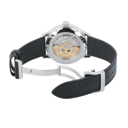 Seiko Presage Dark Gray Cocktail Time Espresso Martini Automatic Men's Watch SSA345J1