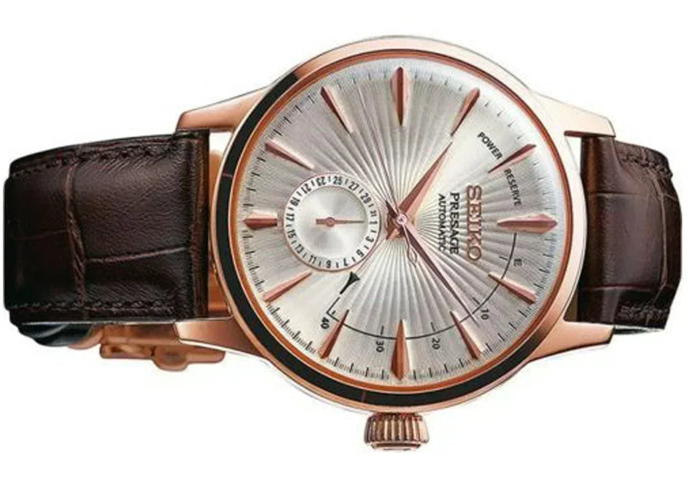 Seiko Presage Automatic Cocktail Power Reserve Men's Watch SSA346J9