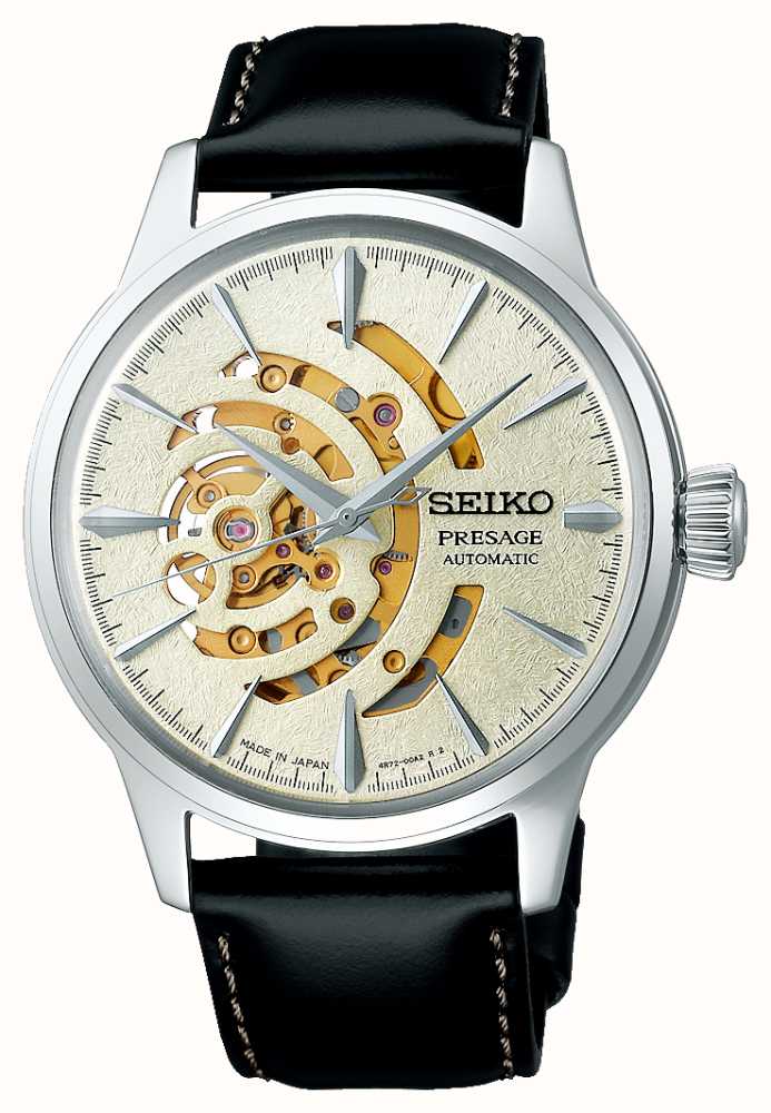 Seiko Presage Cocktail Time Star Bar Limited Edition Automatic Men&#39;s Watch SSA455J1