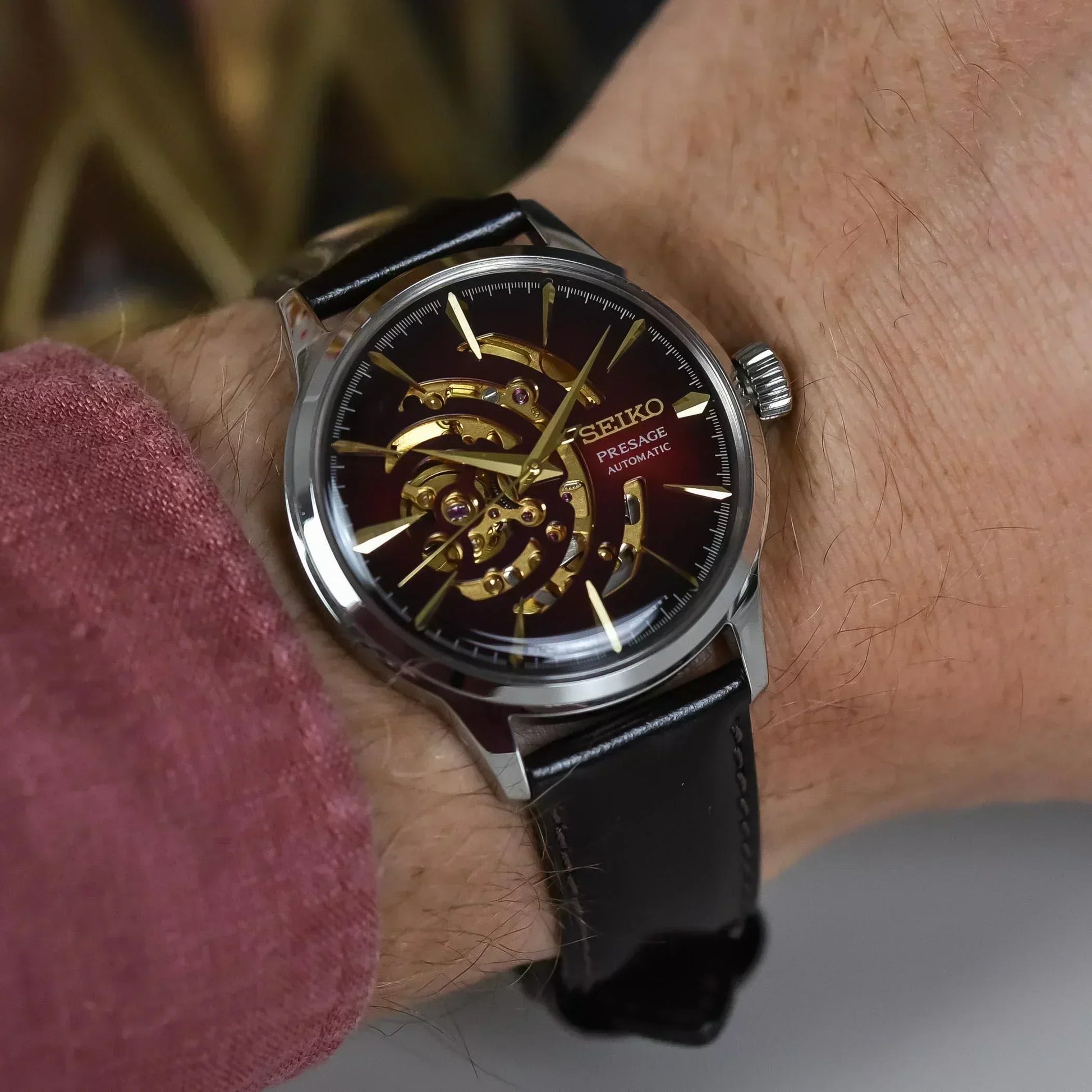 Seiko Presage Cocktail Time Star Bar Limited Edition Automatic Mens Watch SSA457J1