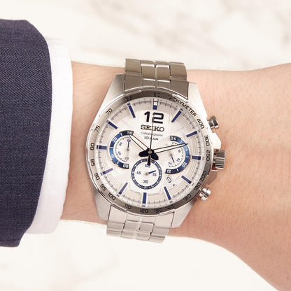 Seiko Quartz Mens Watch SSB343