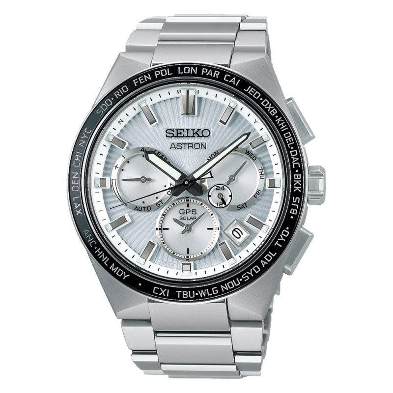 Seiko Astron GPS Solar Men's Watch SSH117J1 - Obsessions Jewellery