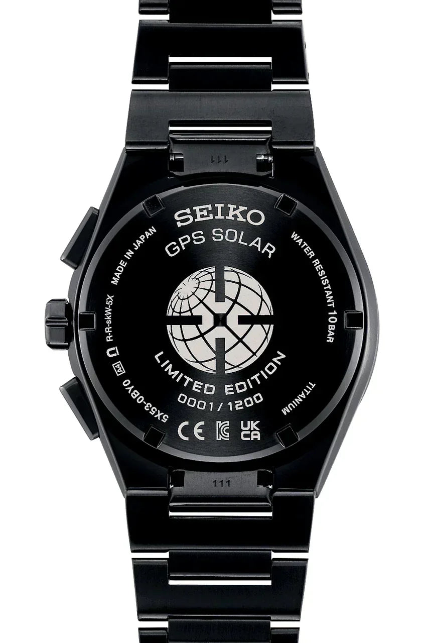 Seiko Astron Super Nova Green Limited Edition GPS Solar Men's Watch SSH127J1