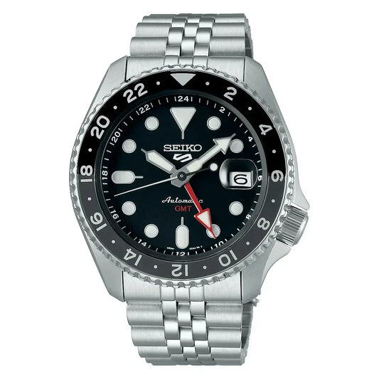Seiko 5 Sports ‘Black Grape’ GMT Automatic Men's Watch SSK001K1