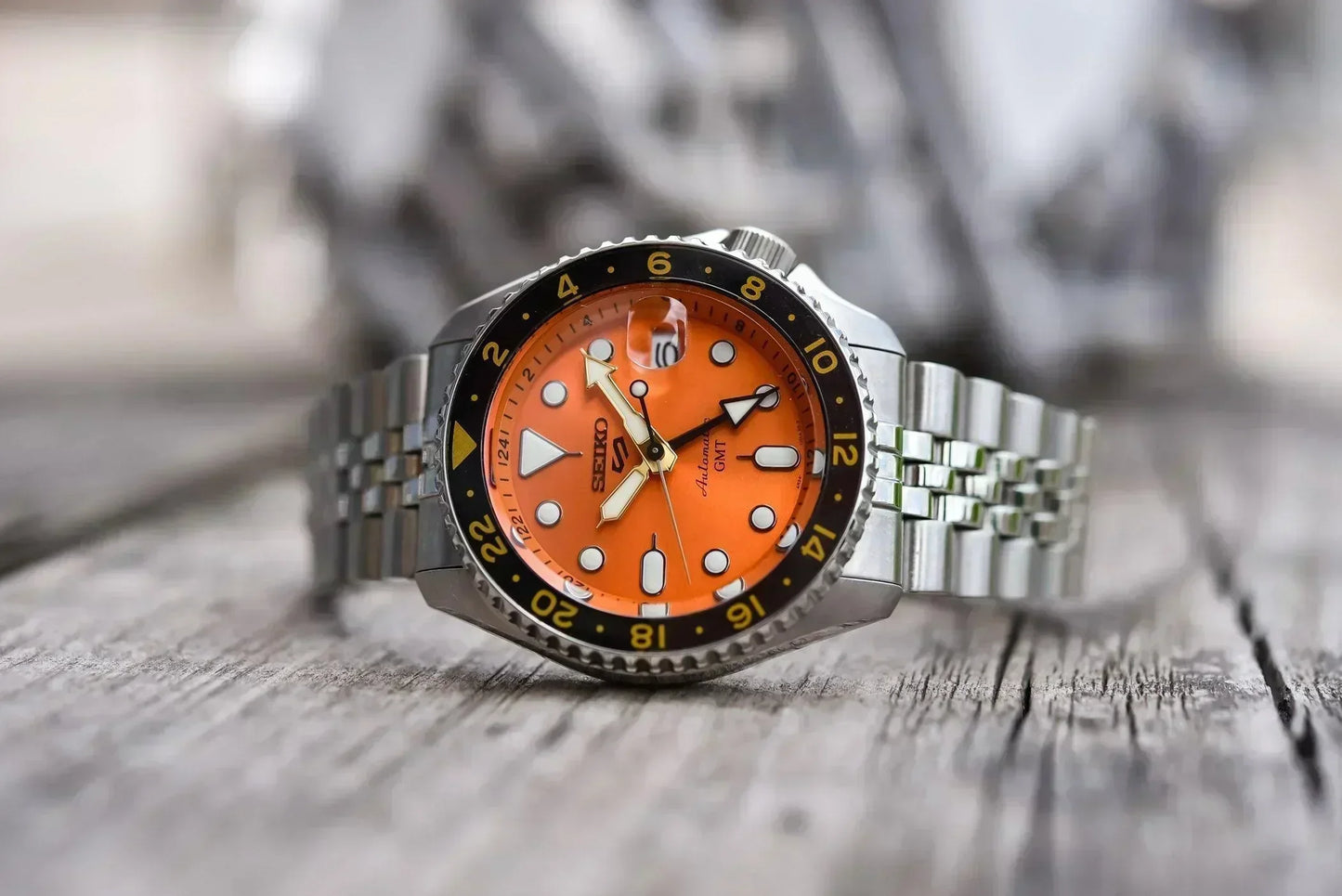 Seiko 5 Sports ‘Mikan Orange’ Automatic Men's Watch SSK005K1