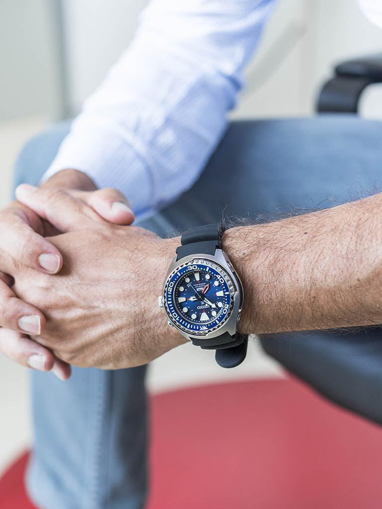 Seiko Prospex Kinetic GMT "PADI" Edition Men's Watch SUN065P1
