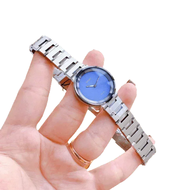 Seiko Essentials Blue Mother of Pearl Dial Women's Watch SUP385
