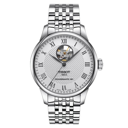 Tissot Le Locle Powermatic 80 Open Heart Automatic Men's Watch T0064071103302