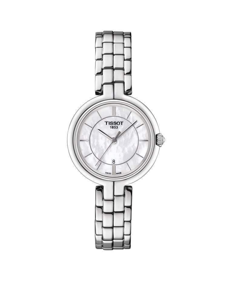 Tissot Flamingo Quartz Mother Of Pearl Dial Women's Watch T0942101111100