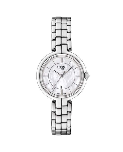 Tissot Flamingo Quartz Mother Of Pearl Dial Women's Watch T0942101111100
