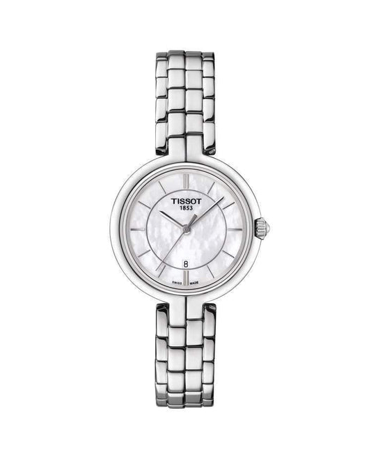 Tissot Flamingo Quartz Mother Of Pearl Dial Women's Watch T0942101111100