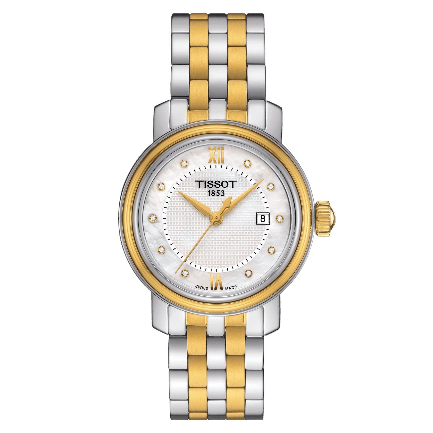 Tissot Bridgeport Lady Quartz Women's Watch T0970102211600