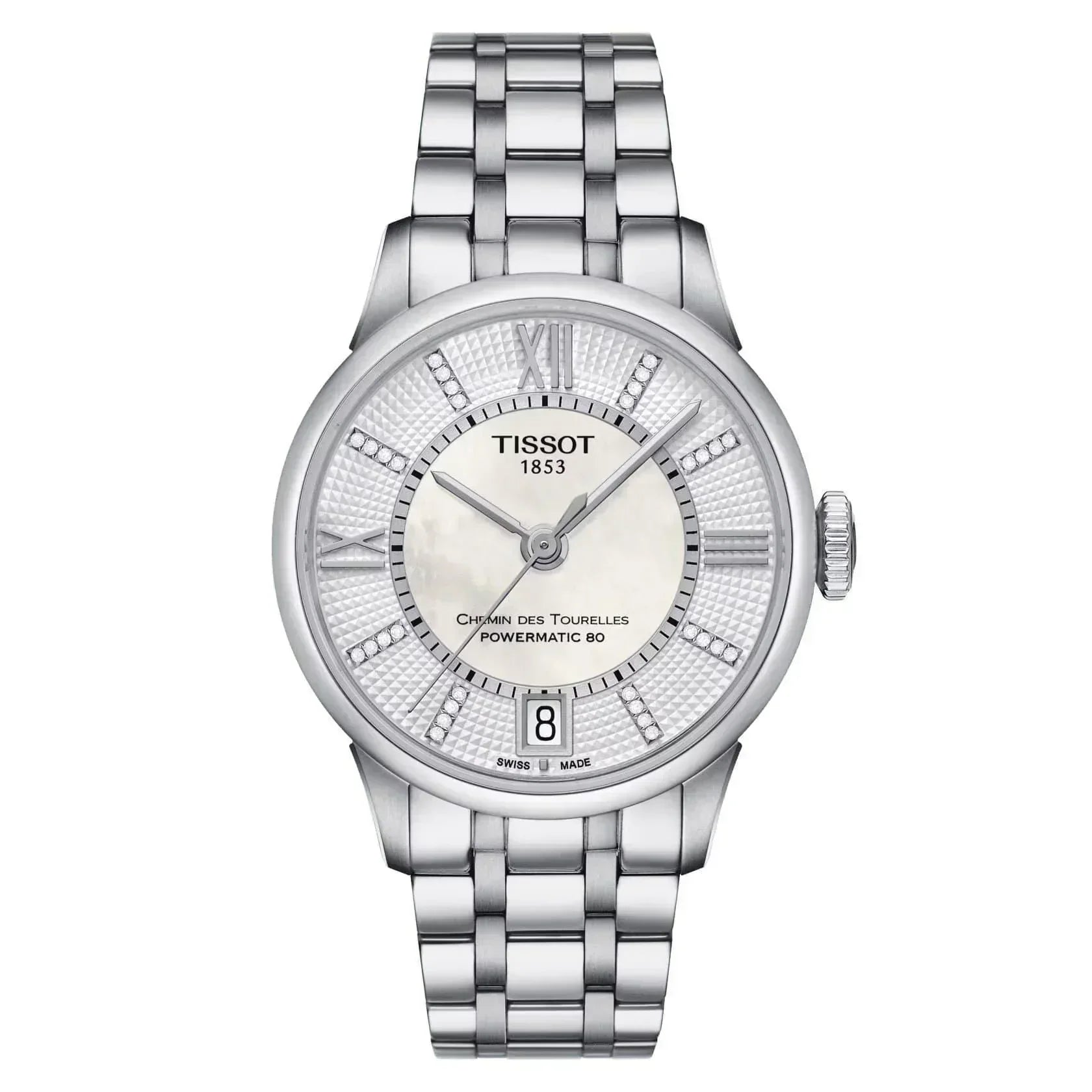 Tissot Chemin des Tourelles Powermatic 80 Lady Automatic Women's Watch T0992071111600