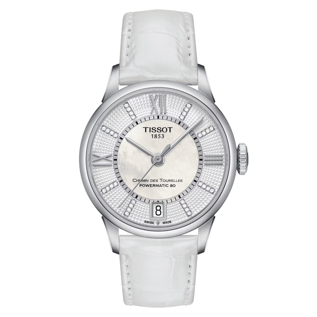 Tissot Chemin des Tourelles Powermatic 80 Automatic Women&#39;s Watch T0992071611600