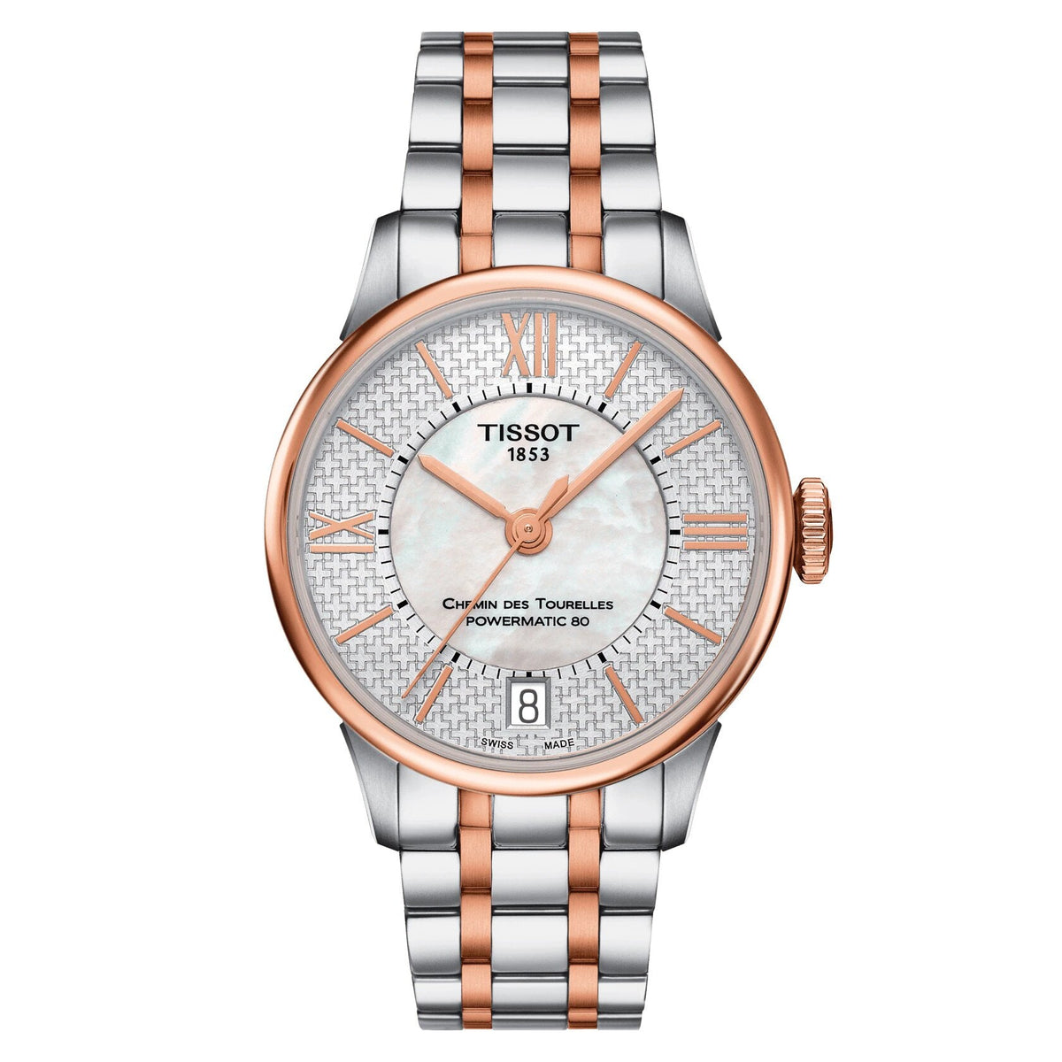 Tissot Chemin des Tourelles Powermatic 80 Helvetic Pride Automatic Women&#39;s Watch T0992072211801