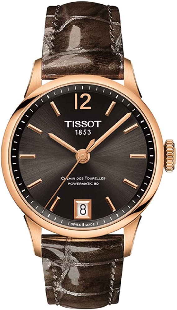 Tissot Chemin des Tourelles Powermatic 80 Automatic Women&#39;s Watch T0992073644700