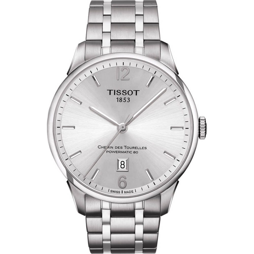 Tissot Chemin Des Tourelles Powermatic 80 Automatic Men's Watch T0994071103700