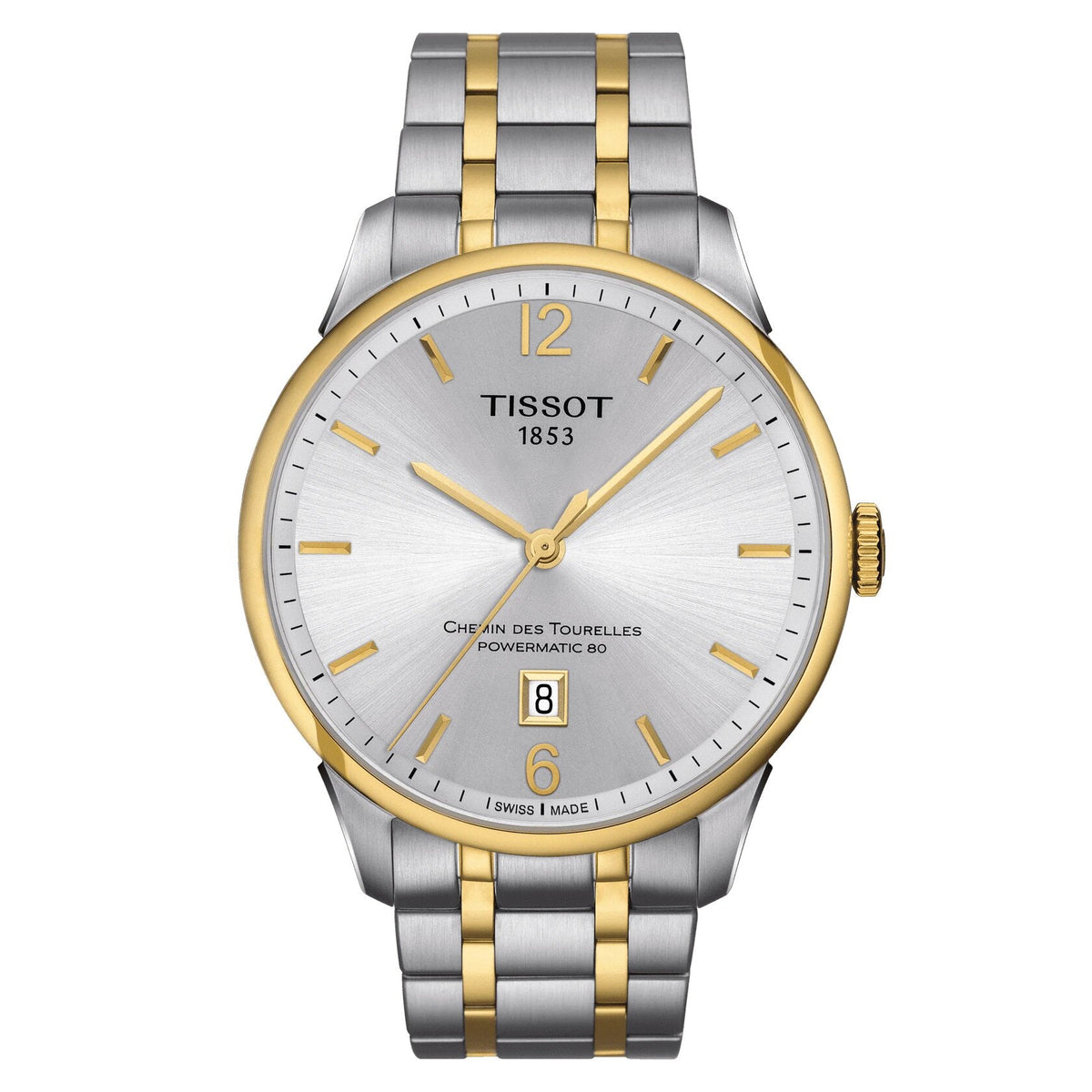 Tissot Chemin des Tourelles Powermatic 80 Automatic Men&#39;s Watch T0994072203700