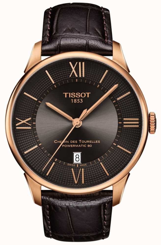 Tissot Chemin des Tourelles Powermatic 80 Automatic Men's Watch T0994073644800