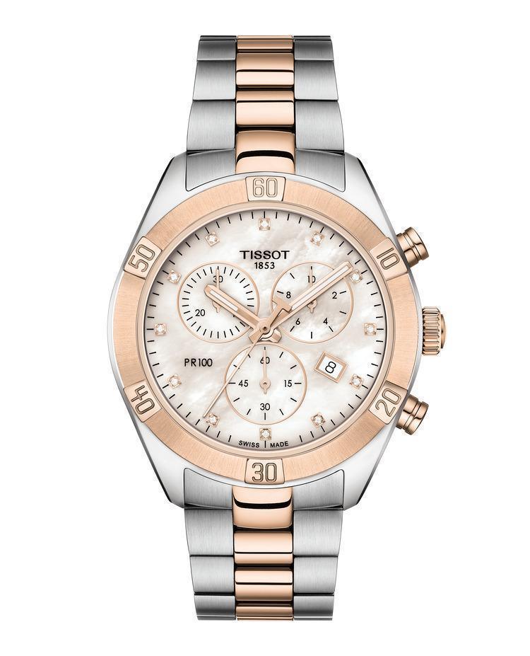Tissot PR 100 Sport Chic Chronograph Quartz Women's Watch T1019172211600