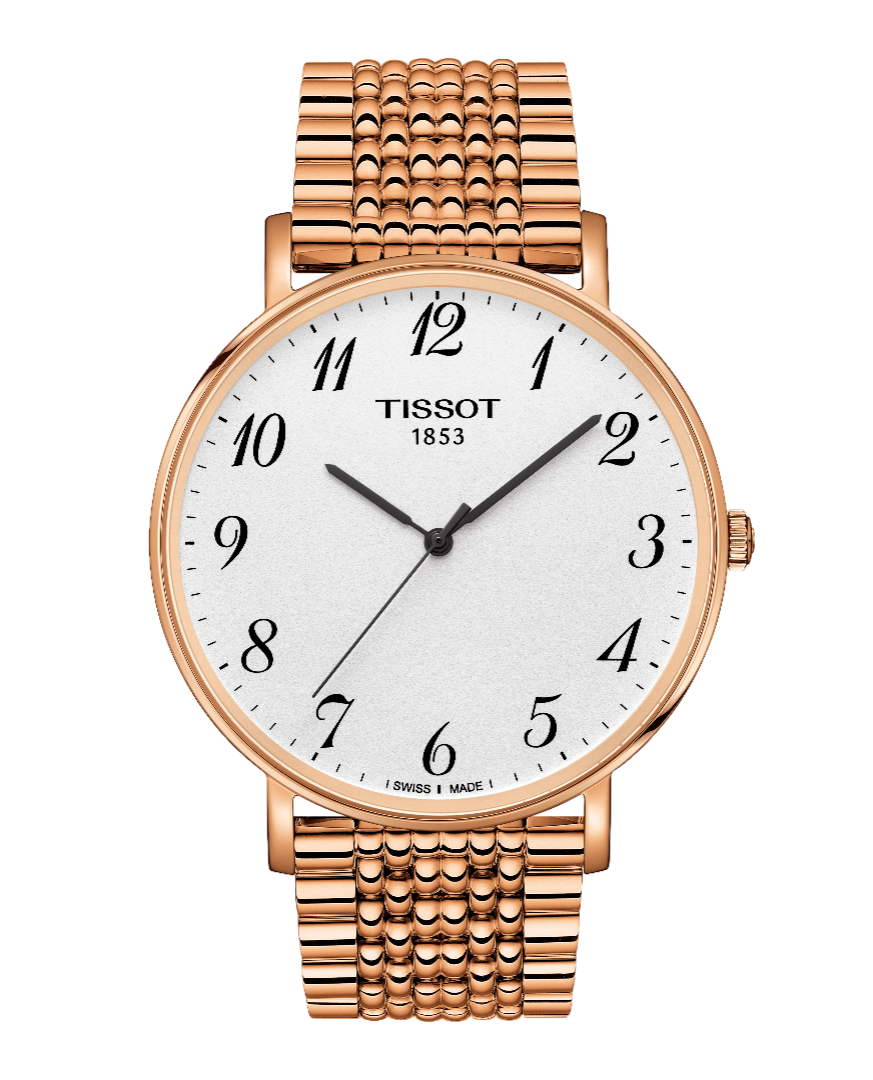 Tissot T-Classic Everytime Rose Gold Men's Watch T1096103303200