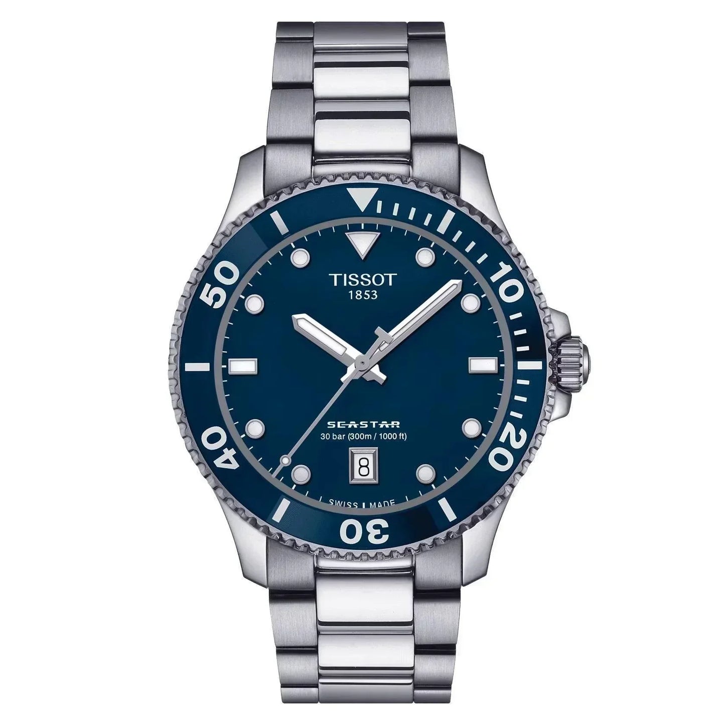 Tissot Seastar 1000 40mm Quartz Mens Watch T1204101104100
