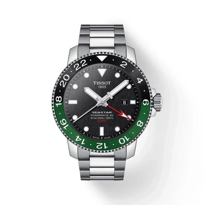 Tissot Seastar 1000 Powermatic 80 GMT Automatic Men's Watch T1204291105101