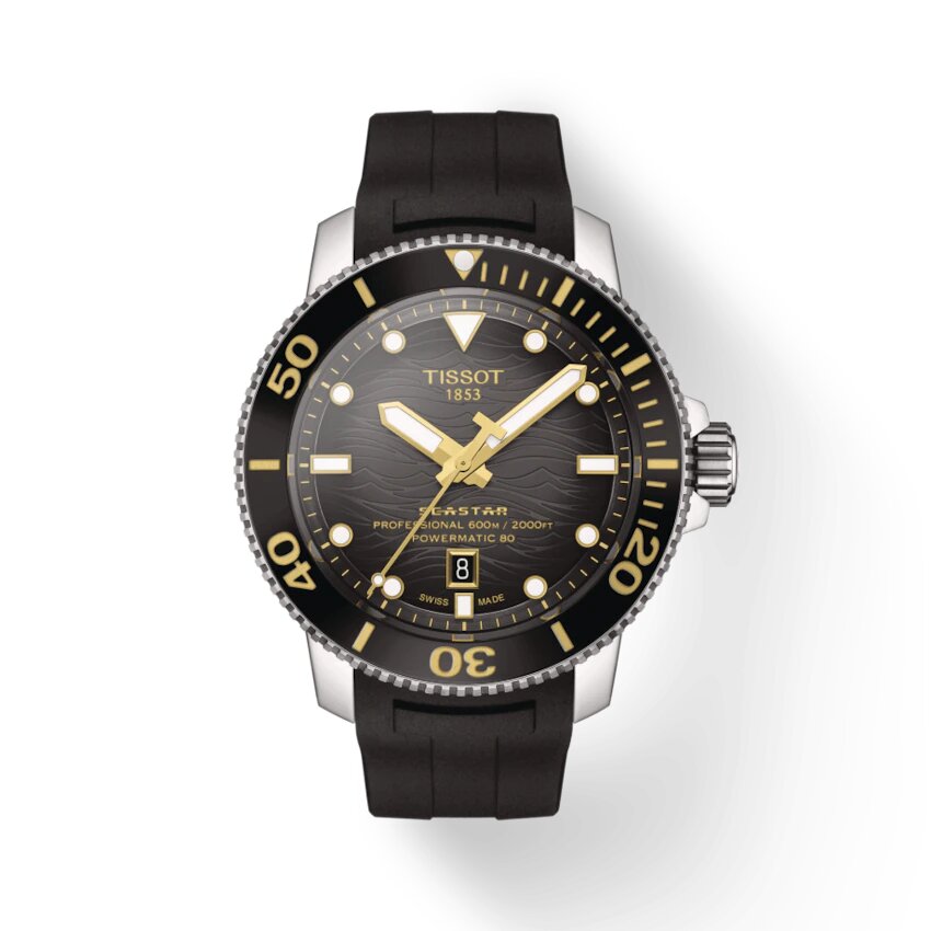 Tissot Seastar 2000 Professional Powermatic 80 Automatic Men's Watch T1206071744101