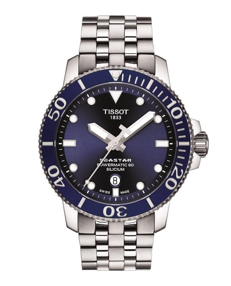 Tissot Seastar 1000 Powermatic 80 Silicium Automatic Men's Watch T1204071104101