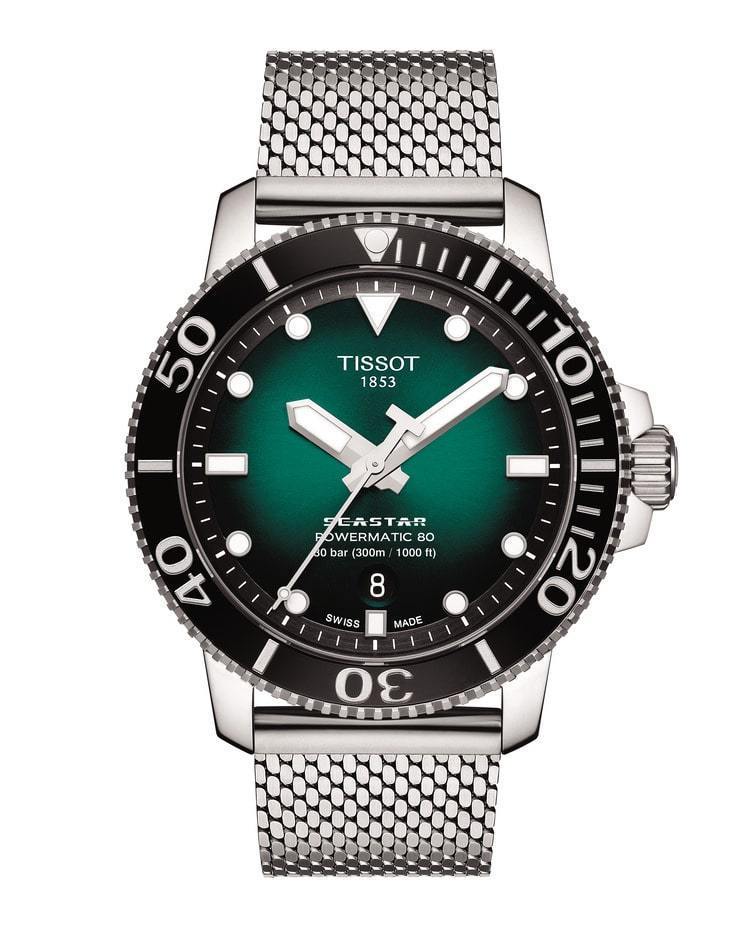 Tissot Seastar 1000 Powermatic 80 Quartz Men&#39;s Watch T1204071109100